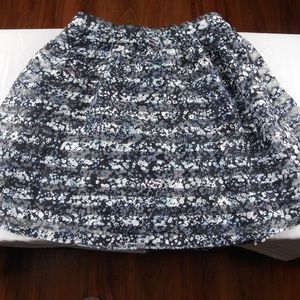 Xhilaration Lined Floral Skater Skirt